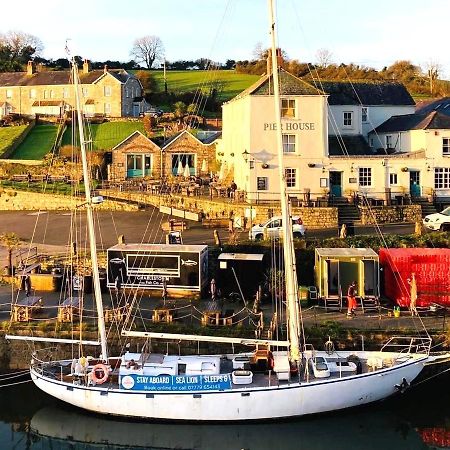 Hotel Stunning Yacht Sea Lion In Charlestown Harbour, Cornwall Zewnętrze zdjęcie